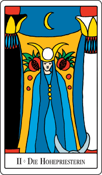 Die Hohepriesterin - Tarotkarten-Trümpfe-2